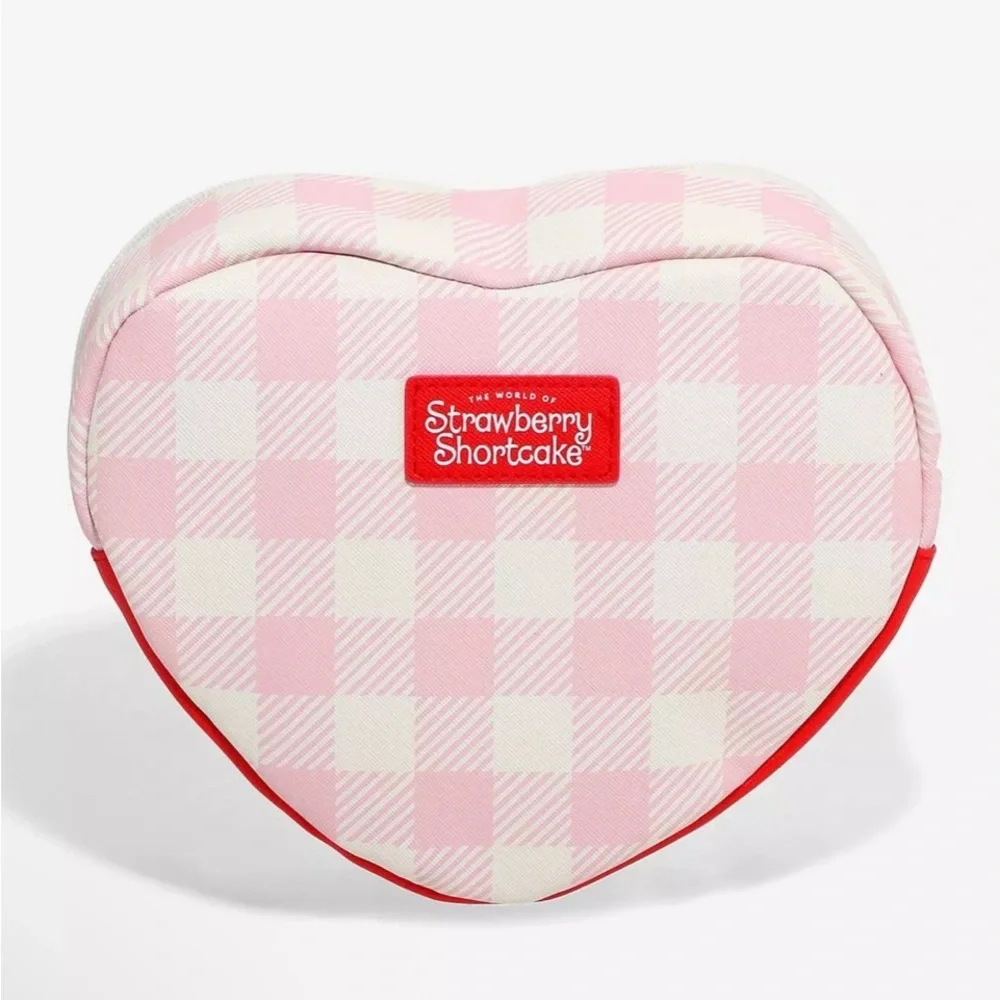 Strawberry Shortcake & Orange Blossom Heart Makeup Bag - Picture 2 of 3